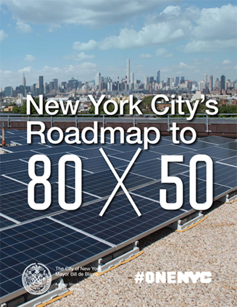 New York City's Roadmap to 80x50 Report Cover